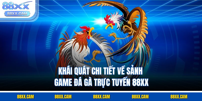 Khái quát chi tiết về sảnh game đá gà trực tuyến 88XX